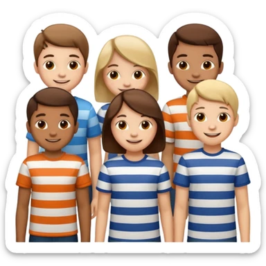 KIDS IN STRIPES sticker
