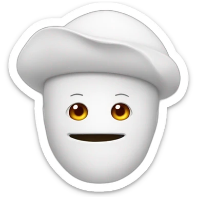 Bonhomme qui nettoie un œil  sticker