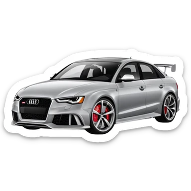 audi rs sticker