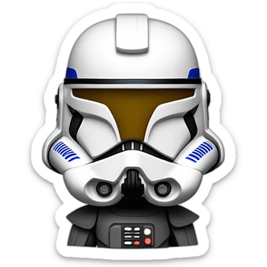 Star Wars. Clone trooper phase 2. Order Sixty Six sticker