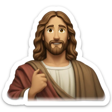 I am the way of truth and life - Jesus sticker