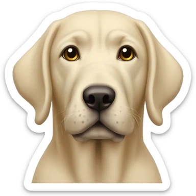 Labra doodle sticker