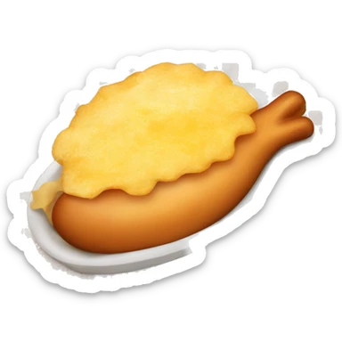 Huevo frito con patas  sticker