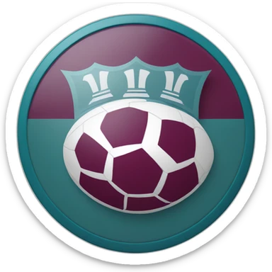 Aston Villa football club badge sticker
