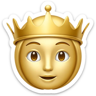 emoji of text "LUX" in times new roman font sticker