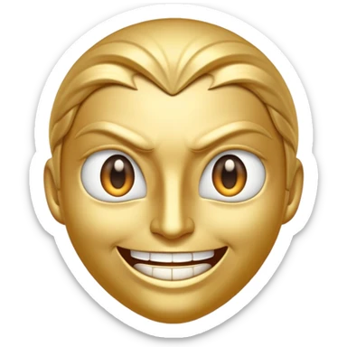 Create a emojis which have a mind to achieve all money powers fames . Also ruthless and mercy less person who can do any thing to achieve his dream  sticker