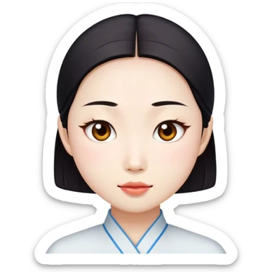 zhang ling he sticker