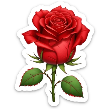 Put The 💔 Emoji And 🥀 Emoji Together In One Image sticker