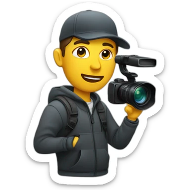 Videographer sticker