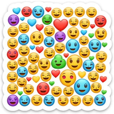 Make emoji brainrot sticker