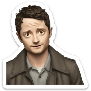 eLIJAH WOOD sticker