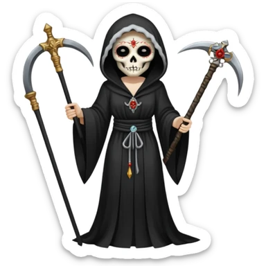 Santa muerte sticker
