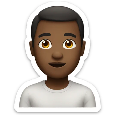 Memoji boy sticker