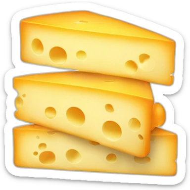 Triple-cheese-with-a-lot-of-cheese sticker