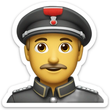 Soldat allemand sticker