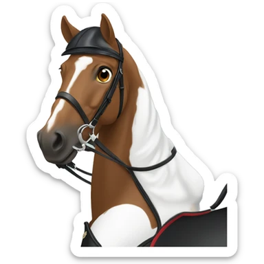 english equestrian  sticker