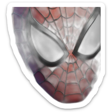 Spider man mile sticker