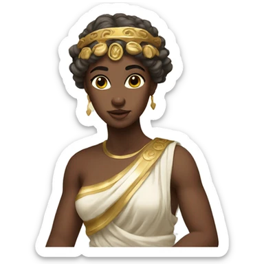 greek goddess  sticker