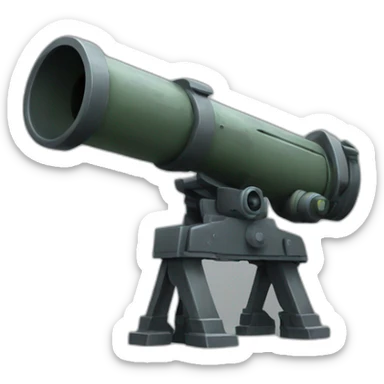 A sentry gun sticker