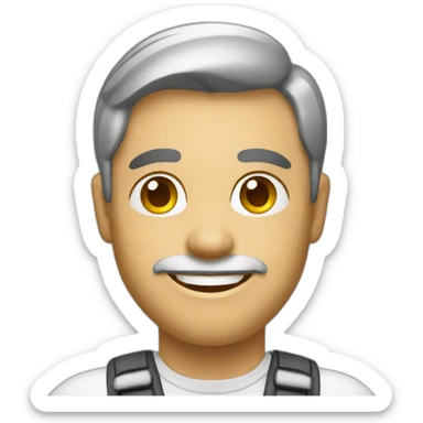 a Swedish immigrant who is happy and does not work in the service industry sticker