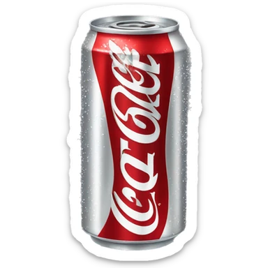 Diet Coke can  sticker