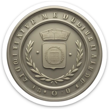 A company seal/stamp with the letters “Paid” written on it  sticker