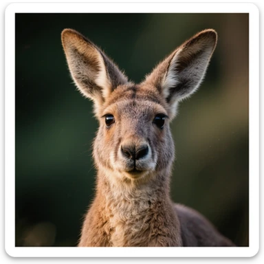 Kangaroo sticker