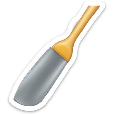 rock being scraped sticker