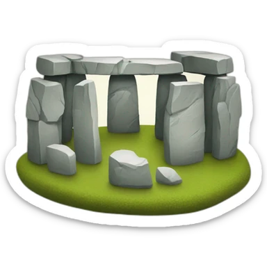 stonehenge sticker
