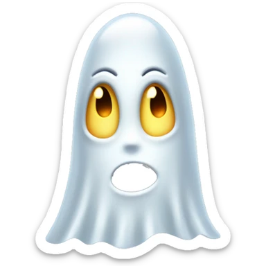 Sally the ghost that haunts Job Lot with a flickering light sticker