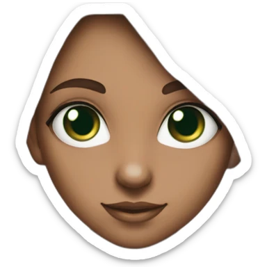 elf-girl-pointy-ears-and-slit-pupils sticker