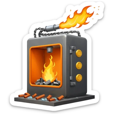 exploded substation sticker