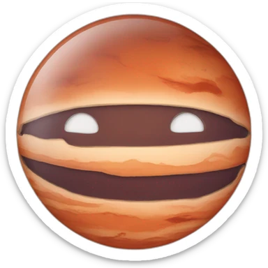 mars planet emoji sticker