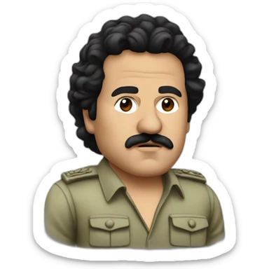 Pablo Escobar  sticker