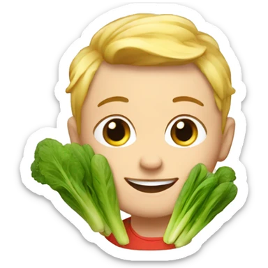 Berlin vegetarian gay cute sticker