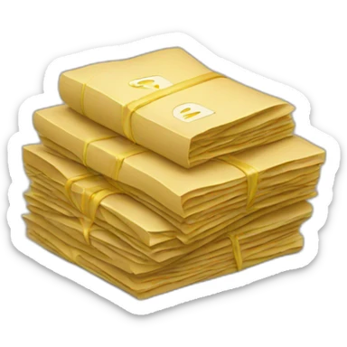Stack of millions sticker