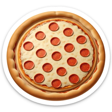 pizza with a big butt sticker