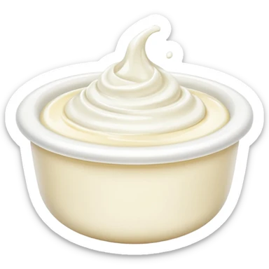 Curd emoji sticker