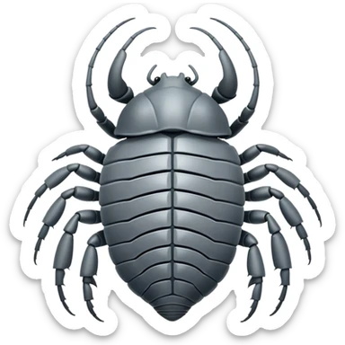 Isopod sticker