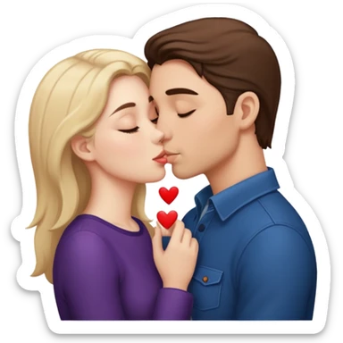 Naked man and woman having sex sticker