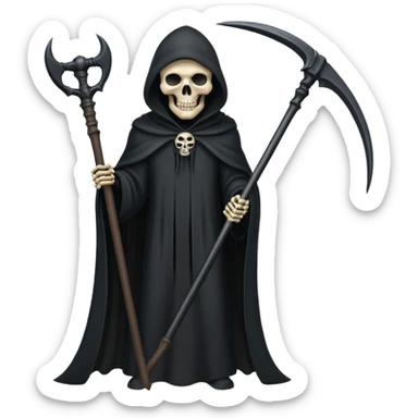 The Grim Reaper sticker