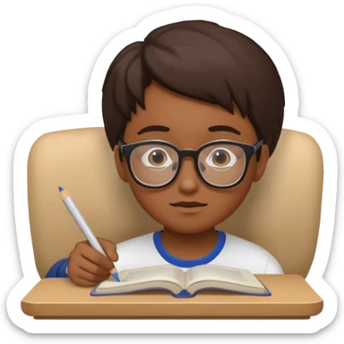 étudiant sticker