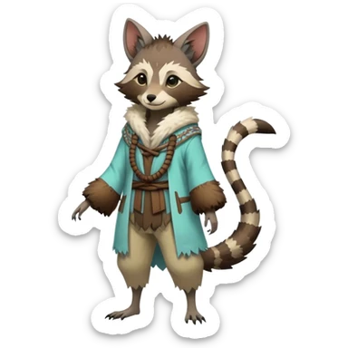 Modern Vernid-Trico-species by LiLaiRa full body sticker