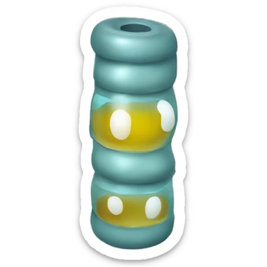 Tubo de burbujas para rehabilitación sticker