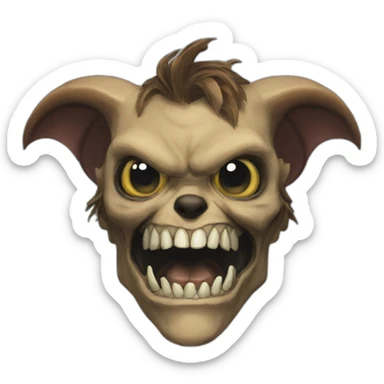 beelzebub from the game obey me sticker