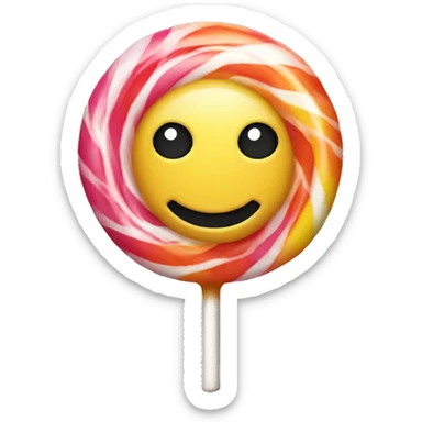 lollipop candy sticker