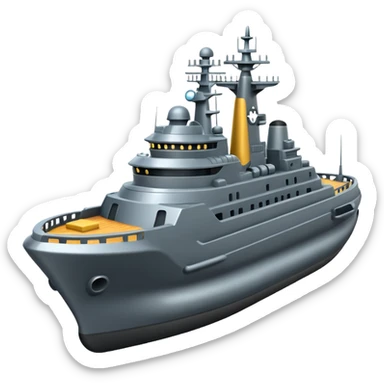 russia warship sticker