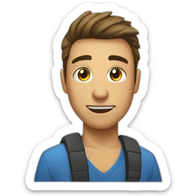 Letrero yo si vi esas fotos sticker