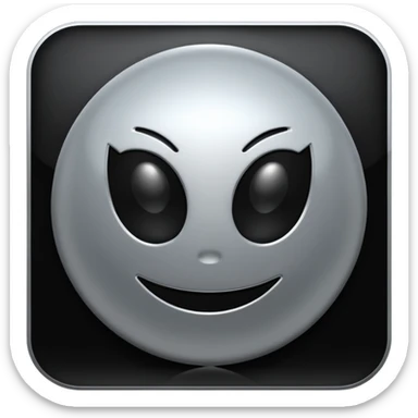 black world wide web icon sticker