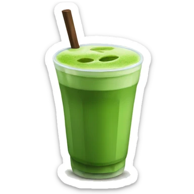 Matcha drink sticker